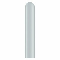 Sempertex - Modelleer Ballonnen - Metallic Zilver - 50 stuks - 260Q Sempertex - Modelleer Ballonnen - Metallic Zilver - 50 stuks - 260Q