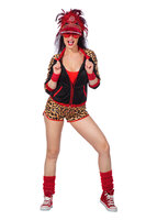 Trainingspak Panter Kort - Jaren 80 & 90 - Hot Sporty Panter - Dames Trainingspak Panter Kort - Jaren 80 & 90 - Hot Sporty Panter - Dames