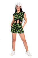 Festival Setje - Wiet Blad - Duo Set - Dames