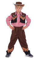 Cowboy Kostuum - Broek en Vest - Jongens Cowboy Kostuum - Broek en Vest - Jongens