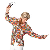 Blouse Hippie Cirkel - jaren 60 & 70 - Heren Blouse Hippie Cirkel - jaren 60 & 70 - Heren