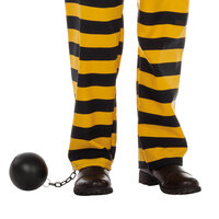 Boevenbal met Ketting - Dalton Bal Zwart - Crimineel