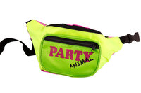 Heuptasje Party Animal - Neon Disco Jaren 80 & 90 - Fout Feest Heuptasje Party Animal - Neon Disco Jaren 80 & 90 - Fout Feest