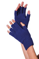 Vingerloze Handschoenen Blauw Vingerloze Handschoenen Blauw