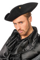 Piratenhoed Driesteek - Zwart - Volwassenen Piratenhoed Driesteek - Zwart - Volwassenen