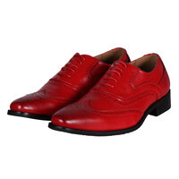 Herenschoenen - Foute Party - Pieten Schoenen - Rood