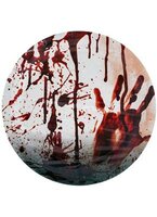 Halloween Bordjes Bloederig - 8 stuks