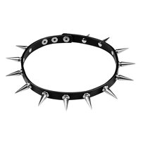 Punk Halsband Spike - Punk en Aso - Verstelbaar