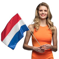 Zwaaivlag Nederland Stof Zwaaivlag Nederland Stof