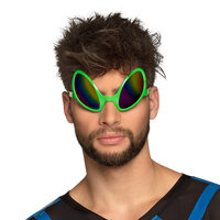 Feestbril Alien - Buitenaardse Bril Groen - Volwassenen Feestbril Alien - Buitenaardse Bril Groen - Volwassenen