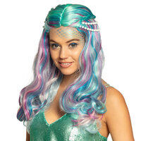 Dames Pruik Zeemeermin Sea Pearl Dames Pruik Zeemeermin Sea Pearl