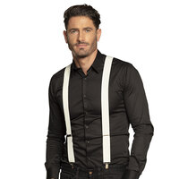 Bretels - Verstelbaar - met Klip - Wit