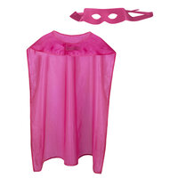 Set Hero Roze - Superheld - Cape en Masker - Volwassenen Set Hero Roze - Superheld - Cape en Masker - Volwassenen
