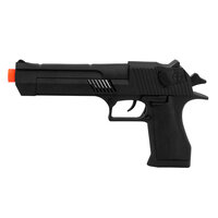Politie Pistool - Zwart met Geluid - Wapen SWAT - 23 cm
