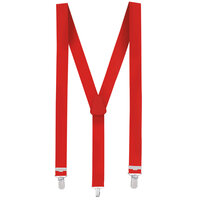 Bretels - Verstelbaar - met Klip - Rood