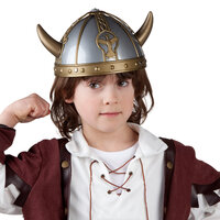 Viking Helm Zilver - Kinderen