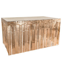 Tafelrok - Metallic Rosé Goud - Folie Tafel Decoratie