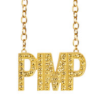 Ketting Pimp Goud - Pimps and Ho's Ketting Pimp Goud - Pimps and Ho's