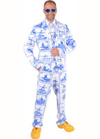 Kostuum Delfts Blauw - Holland Kostuum - Heren Kostuum Delfts Blauw - Holland Kostuum - Heren