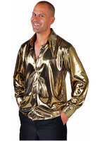 Blouse Folie - Goud Metallic - Volwassenen Blouse Folie - Goud Metallic - Volwassenen