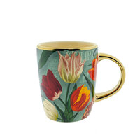 Souvenir Mok Klein - Koffiemok Pretty Tulps - Groen