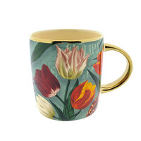 Souvenir Mok - Beker Pretty Tulps - Hollandse Tulpen - Groen