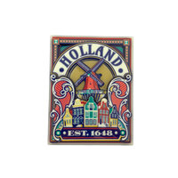 Koelkastmagneet - Magneet Holland MDF - Holland Decocolor Molen