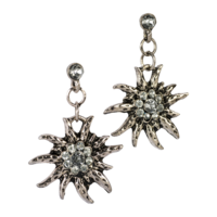 Oktoberfest - Dirndl Oorbellen - Edelweiss - 2 stuks