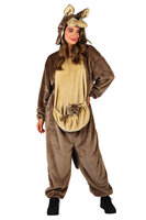 Onesie Dierenkostuum - Kangoeroe Pluche - Volwassenen Onesie Dierenkostuum - Kangoeroe Pluche - Volwassenen