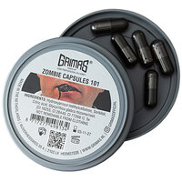 Grimas Zombie Capsules Zwart - 5 stuks Grimas Zombie Capsules Zwart - 5 stuks