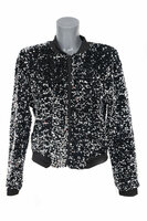 Paillettenjasje Zilver - Glitter en Glamour - Dames