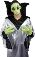 Masker Alien met Handen Halloween