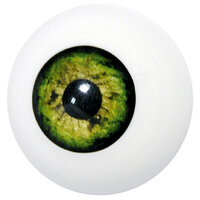 Grimas Nep Oog Groen - Kunststof Oog Grimas Nep Oog Groen - Kunststof Oog