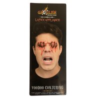 Dichtgenaaide Ogen applicatie Voodoo Conjuring