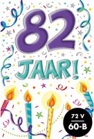 Verjaardagskaart - That Funny Age - 82 jaar - met Envelop