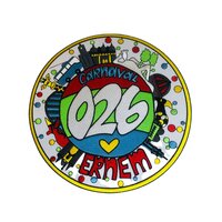 026 Embleem Rug - XL Rond 20 cm 026 Embleem Rug - XL Rond 20 cm