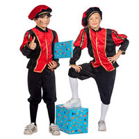 Pietenpak - Rood-Zwart - Kinderen