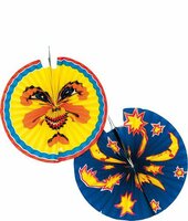 Lampion Rond Zon & Maan