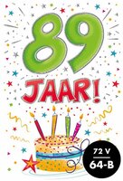 Verjaardagskaart - That Funny Age - 89 jaar - met Envelop