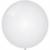 Topballon Wit - 6 stuks - 91 cm - Helium- en Luchtvulling Topballon Wit - 6 stuks - 91 cm - Helium- en Luchtvulling
