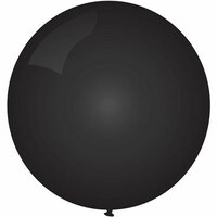 Topballon Zwart - 6 stuks - 91 cm - Helium- en Luchtvulling Topballon Zwart - 6 stuks - 91 cm - Helium- en Luchtvulling