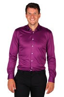 Blouse Paars - Jaren 60 & 70 Hippie - Jaren 80 en 90 Disco - Heren Blouse Paars - Jaren 60 & 70 Hippie - Jaren 80 en 90 Disco - Heren