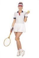 Retro Tennis Jurk - Sport Outfit - Dames