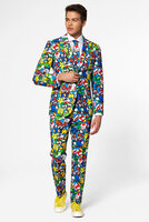 Opposuits Carnavalskleding Heren - Mario - 3-delig Opposuits Carnavalskleding Heren - Mario - 3-delig