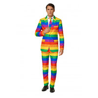Suitmeister Kostuum - Rainbow 3 delig - Volwassenen Suitmeister Kostuum - Rainbow 3 delig - Volwassenen