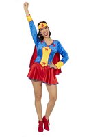 Wondergirl Jurk - Supergirl - Dames Wondergirl Jurk - Supergirl - Dames