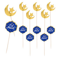 Eid Mubarak Cocktailprikkers – Set van 12 Stuks