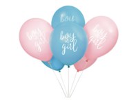 Ballonnen - Gender Reveal - 8 stuks - 30 cm Ballonnen - Gender Reveal - 8 stuks - 30 cm