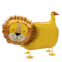 Folieballon - Walking Lion - 96 cm - Helium- en Luchtvulling Folieballon - Walking Lion - 96 cm - Helium- en Luchtvulling