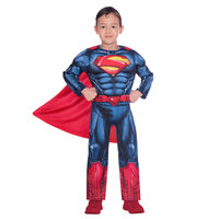 Superman Kostuum Classic - Gespierde Borstkast - Kinderen Superman Kostuum Classic - Gespierde Borstkast - Kinderen